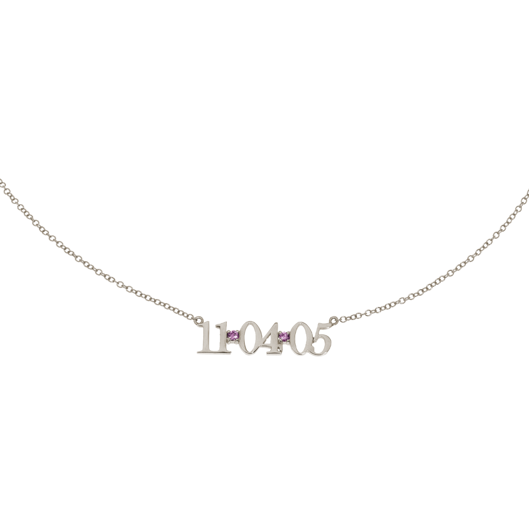 Gem Date Necklace