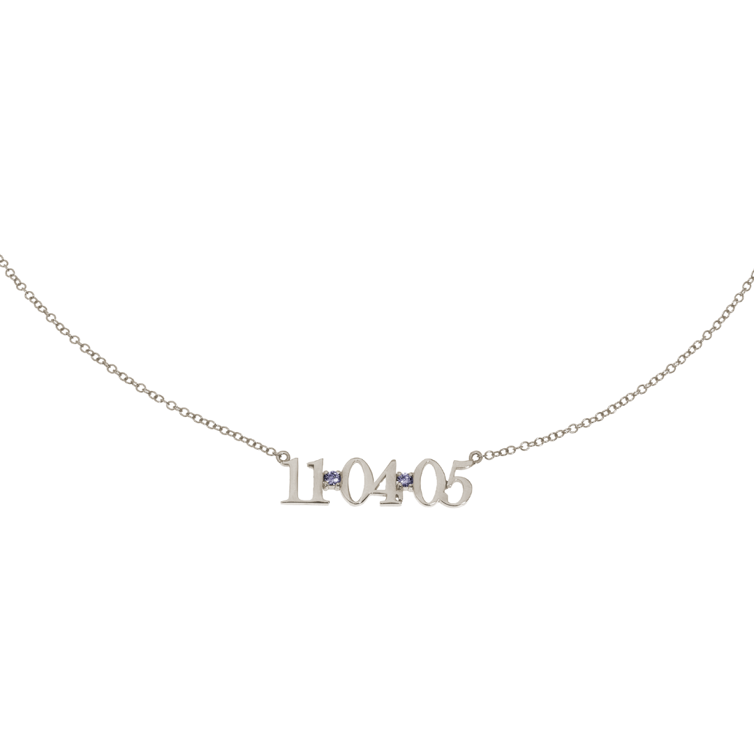 Gem Date Necklace