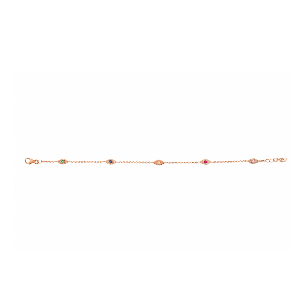 Colorful Eye Bracelet