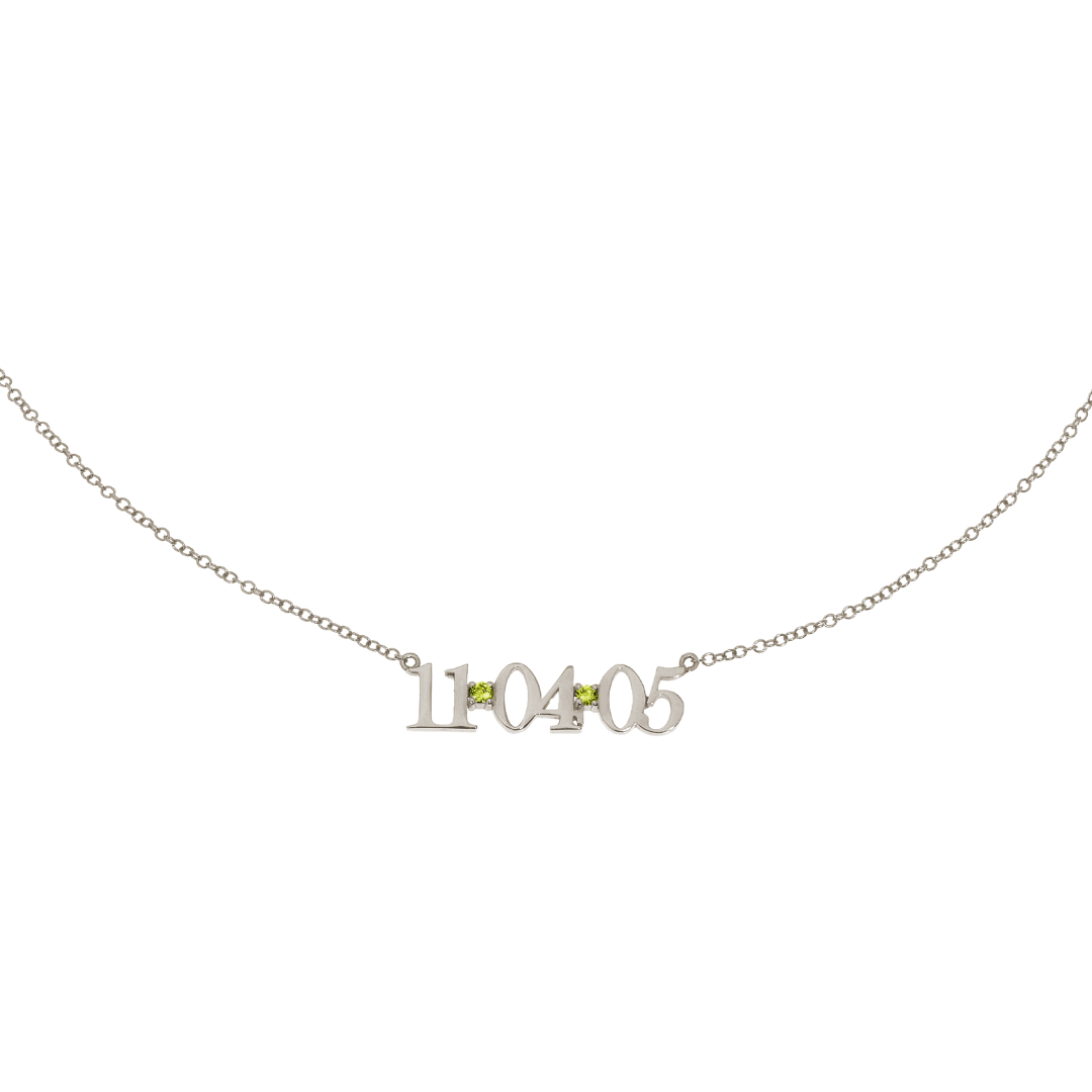 Gem Date Necklace