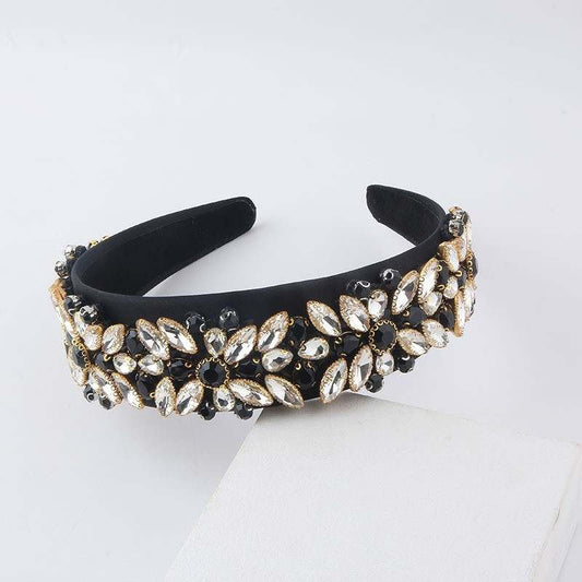 Yasmin Black Headband