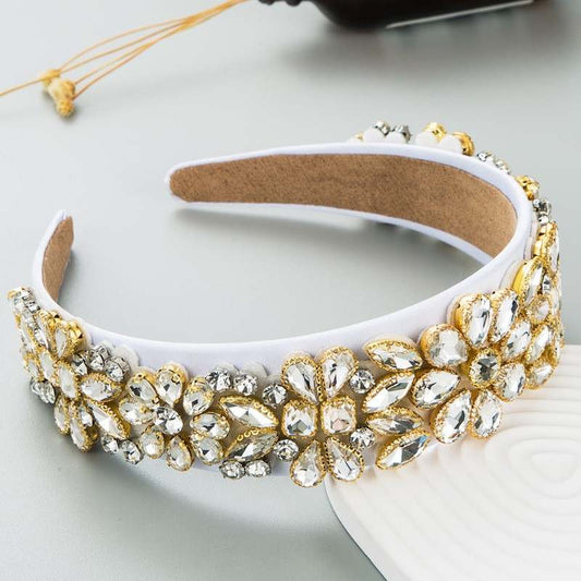 Yasmin White Headband