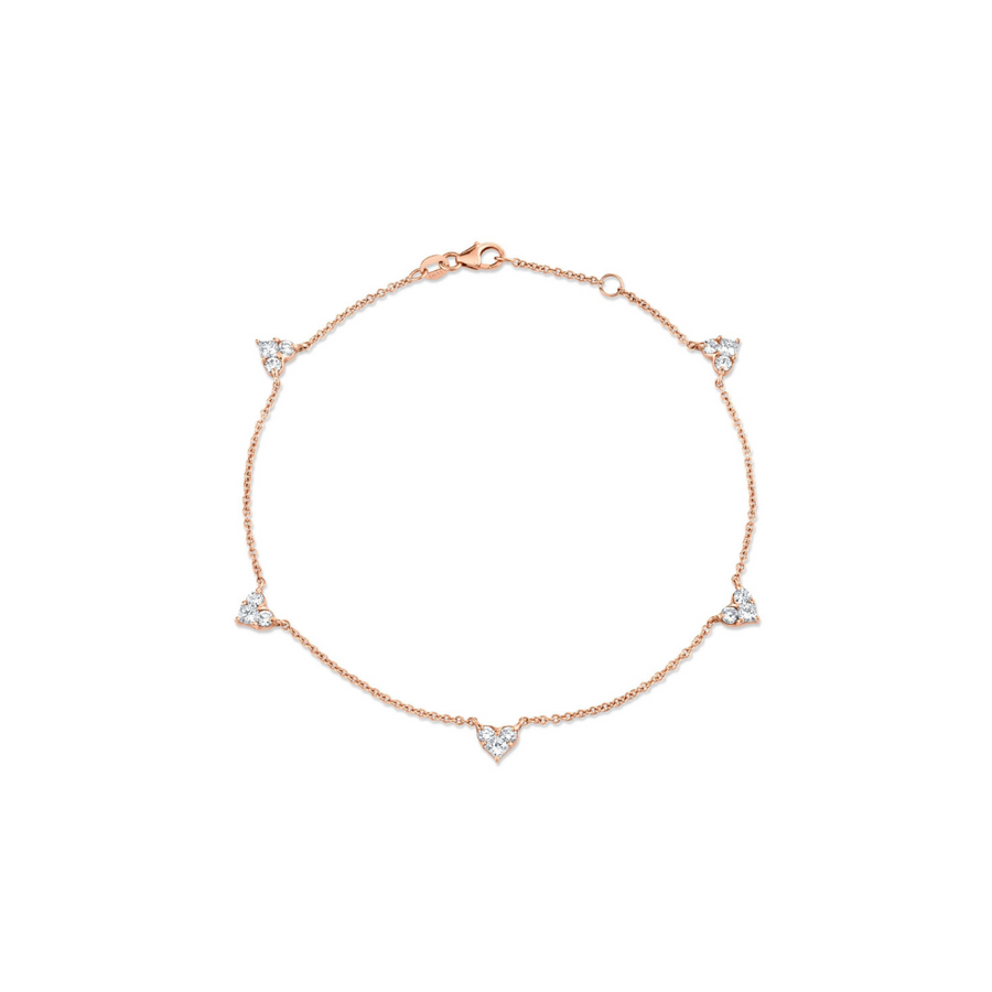 Lucky Hearts Diamond Bracelet