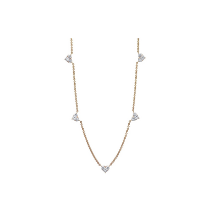 Lucky hearts Diamond Necklace
