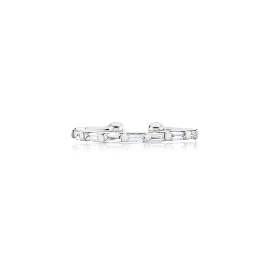 Baguette Diamond Cuff